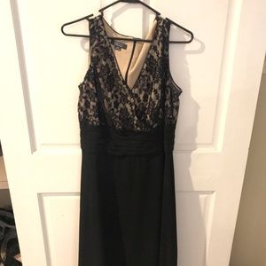 Ladies dress with lace detail